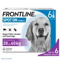 FRONTLINE Spot on H 40 Lösung f.Hunde 6 St. PZN 02246403
