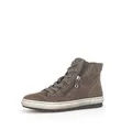 Gabor Damen Schnürstiefeletten, Frauen Schnürboots,Wechselfußbett,Winterstiefeletten,warm,gefüttert,Boots,Tartufo (Smoky),37.5 EU / 4.5 UK