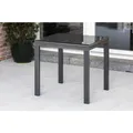 MERXX Ausziehtisch "Semi", BxHxT: 70 x 75,5 x 80 cm, Tischplatte: Sicherheitsglas - schwarz