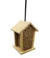 Insektenhotel Louisiana Kiefernholz 19 x 15 x 12 cm wetterfest, Dehner Natura