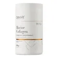 Marine Collagen Pulver [500 g] Premium Meereskollagen zum Trinken Hydrolysat | Fischkollagenpeptide Typ 1 mit Hyaluronsäure und Vitamin C | Geschmack Mango mit Ananas OstroVit