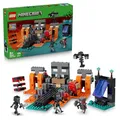 LEGO Minecraft Duell mit dem Wither - Geschenk für Junge Gamer - Merchandising für Fans - Minecraft - Bauset mit vielen Kreaturen und Werkbank für Jungen und Mädchen ab 8 Jahren - 21590