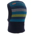 maximo - Kid's Mini-Schlupfmütze Blockringel - Sturmhaube Gr 49-51 cm blau