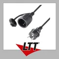 Adam Hall Cables 4 STAR PND 2000 - Netz- / Verlängerungskabel Schuko H07RN-3FG1.5, 20 m