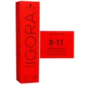 Schwarzkopf Igora Royal 60 ml 8-11 hellblond cendre extra Haarfarbe Cremefarbe