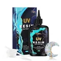 UV Harz 100g, Upgrade UV Resin hart kristallklares Transparentes UV Epoxidharz