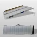 Trutzholm Rollstuhlrampe Klappbar Alu 122 Cm Traglast 272 Kg Auffahrrampe Geriffelt Leicht Mit Griff