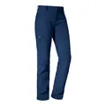 Schöffel Damen Pants Ascona, leichte und komfortable Wanderhose für Frauen, vielseitige Outdoor Hose mit optimaler Passform und praktischen Taschen, Dress Blues, 34