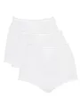 Damen Unterhose 24/7 Cotton Maxi , Baumwolle, 3Pack, 44, Weiß