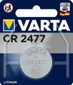 VARTA Knopfzelle Lithium CR2477, 1er Blister