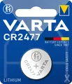 Varta CR2477 3V Lithium Coin Batterie 1er Blister für Kindersichere Verpackung