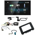 Kenwood DMX-125DAB Bluetooth USB DAB+ Einbauset für Suzuki Jimny GJ ab 2018