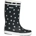 Aigle Aigle Lolly-Pop Play 2 Sterne Gummistiefel blau 26