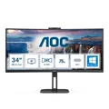 4038986110273 AOC CU34V5CW/BK, 86,4 cm (34 Zoll), Curved, 100Hz, FreeSync, VA -