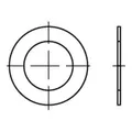 DIN 988 Passscheibe Stahl 45x55x2mm, 100 Stück