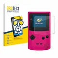 BROTECT Schutzglas für Nintendo Gameboy Color Schutzfolie Panzer Folie Glas Displayschutz Made in Germany [Kratzfest 9H, Anti-Fingerprint]