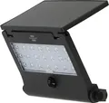 Brennenstuhl Solar LED Strahler SOL 1000 Pad/LED Wandleuchte für außen mit Bewegungsmelder (Solarlampe IP65, 1000lm, 4 verschiedene Licht Modi, Dämmerungssensor, inkl. Akku)