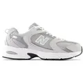 New Balance für Herren. MR530 Turnschuhe aus Leder 530 grau (40.5), Wohnung, Schnürsenkel, Lässig