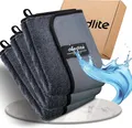 Deedlite Shiny Bath XXL Trockentuch Mikrofasertücher 40x40cm Auto Dusche 3 St.