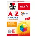 A-Z Complete - Langzeit-Vitamine - 23 Vitamine Mineralstoffe & Spurenelemente...