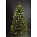80 LED Trapez Kegel Warmweiß Netz für Weihnachtsbaum Timer 90-130cm Lichternetz 10m Zuleitung