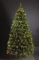 Coen Bakker Deco BV LED-Lichternetz 80 LED Trapez Kegel Warmweiß Netz für Weihnachtsbaum Timer 90-130cm, 80-flammig, Ideale Tannenbaum-Beleuchtung, 10m Zuleitungskabel