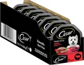 Cesar Hundefutter Nassfutter Klassiker mit Rind & Leber (7 x 2 Schalen x 150 g)