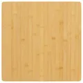 vidaXL Tischplatte, Ersatztischplatte für Couchtisch Beistelltisch Bartisch, Esstischplatte mit lackierter Oberfläche, Couchtischplatte Bambustischplatte, Bambus