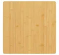 vidaXL Tischplatte Tischplatte 50x50x1,5 cm Bambus (1 St)
