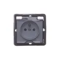 Spritzwasserdichte Steckdose mit/u IP44 GPH-1YZP/m/00/d