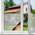 d-c-fix Fensterfolie Smoke - 45 cm x 2 m - selbstklebende Sichtschutzfolie mit modernem Muster für Glasflächen - selbsthaftend, blickdicht, dekorativ