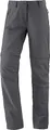 Schöffel Pants Ascona Zip Off grau - 38