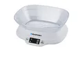 Blaupunkt Küchenwaage FKS501, 22,5 x 19 x 7,5 cm, 45,5 x 21,5 mm, max. 5 kg