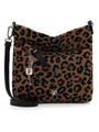 SURI FREY Umhängetasche "Tammy" in Hellbraun/ Schwarz - (B)27 x (H)25 x (T)5 cm, braun, Damen