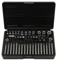 KS Tools 911.4305 1/4"-1/2" TX-Steckschlüssel- und Bit-Satz, 57-tlg.