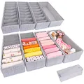 SIMPLE JOY® HEMNES DOUBLE Organizer für ikea HEMNES 160cm Doppelkommode, Schadstoffgeprüft, DAS ORIGINAL; passgenau; Schubladen Ordnungssystem sicher für Babykleidung, Wickelbedarf; 8er Set