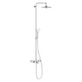 GROHE Euphoria SmartControl System 260 Mono - Duschsystem mit Thermostat-Wannenbatterie (wassersparend, 3 Strahlarten, höhenverstellbares Gleitelement), chrom, 26510000