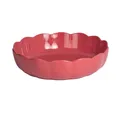 Emile Henry Madeleine Schale rund geriffelt - Ø270mm - H 65mm - Rose Candy