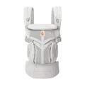 Ergobaby Omni 360 Babytrage Cool Air Mesh Bauchtrage 4 Positionen Pearl Grey