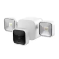 Blink Outdoor + Floodlight Full HD Überwachungskamera Set weiss NEU OVP