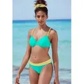 Venice Beach Bügel-Bikini-Top Anna, mit kontrastfarbenen Details blau 38