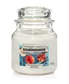 Yankee Candle Duftkerze Mittleres Glas Pomegranate Coconut 340 g, weiß