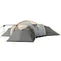 Skandika Kuppelzelt Turin für 12 Personen | Großes Camping Zelt, 3 Schlafkabinen, Sleeper Technology, 200 cm Stehhöhe, 5000 mm Wassersäule, Familienzelt, Campingzelt | Outdoor