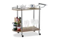relaxdays Servierwagen mit 2 Etage