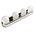 HAC24 LED Spiegelleuchte mit Saugnäpfe Batteriebetrieben Schminklicht Spiegel Kosmetik Make Up Leuchte Lampe Spiegellampe