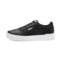 PUMA Damen Carina L Sneakers, Puma Black-Puma White-Puma Silver, 41 EU