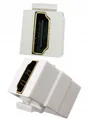 Keystone HDMI Adapter Module Socket to Socket White, HDMI 2.0