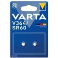 Uhrenbatterie Sr60 V364 X2 - Varta