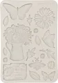 Stamperia Silikonform A5 Daisy Art Blumen Schmetterling Form 21x15 cm