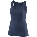 Löffler Singlet Merino Light Unterhemd Damen dark blue- Gr. 46
